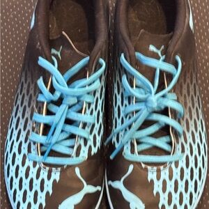 Puma Athletic Shoes - Black and Blue